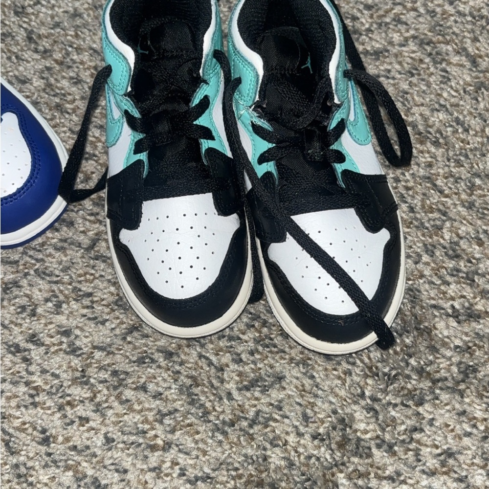 Kids Black and White Sneakers